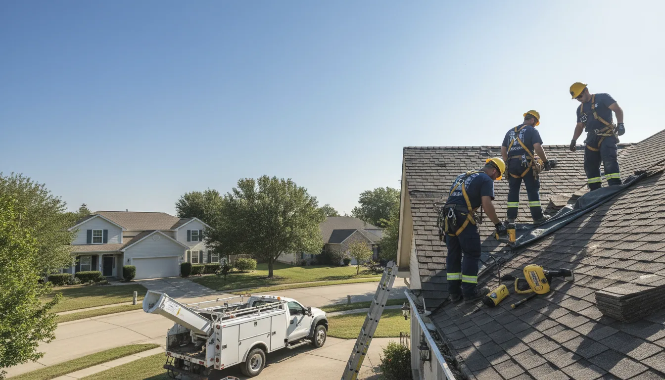 Hail Damage Roof Repair in Duke Center, PA